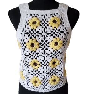 Crochet Tank‎ Top.